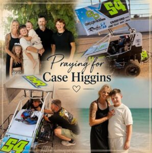 Young Racer Case Higgins Battles Severe Burns, Family Requests Continued Prayers